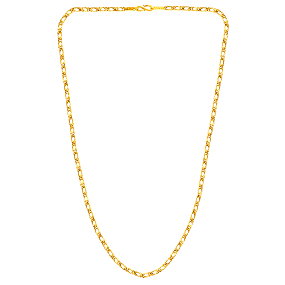 necklaces for mothers gift -22KT Yellow Gold Chain For Women