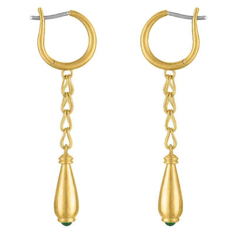 Chunky statement earrings for women -Emerald Constantia Earrings