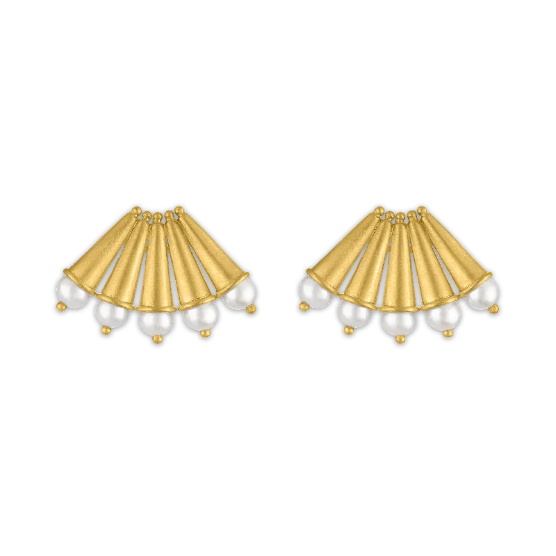 Ladies dangling earrings -Pearl Janam Earrrings