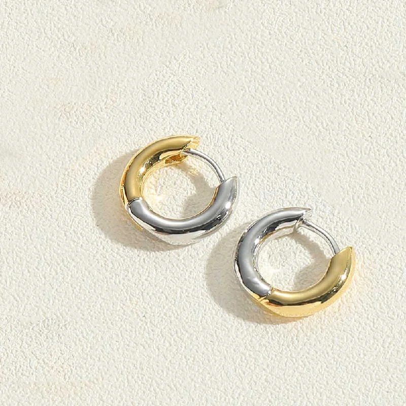 White Gold Earrings