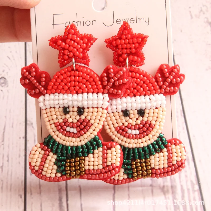 Christmas Style Fawn Stud Earrings Earrings