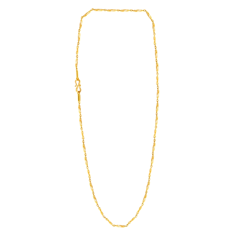 necklaces for vintage lovers -22KT Yellow Gold Chain For Women