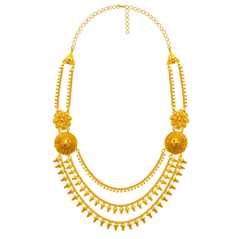 necklaces timeless beauty -22k Yellow Gold Necklace