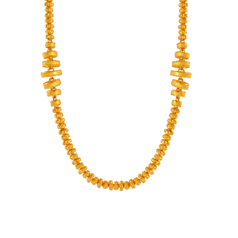 necklaces with onyx black -P.c. Chandra Jewellers 22KT Yellow Gold Necklace For Women