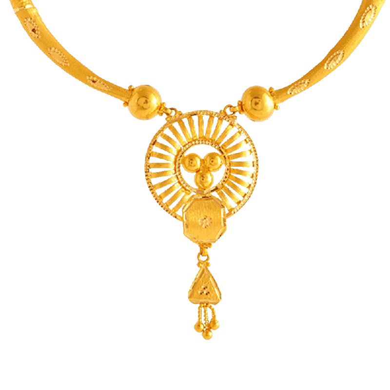 necklaces for couples love -P.c. Chandra Jewellers 22KT Yellow Gold Necklace For Women