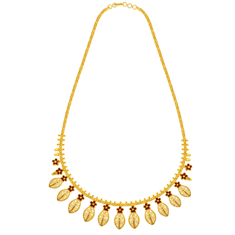 necklaces trendy 2025 design -22k Yellow Gold Necklace