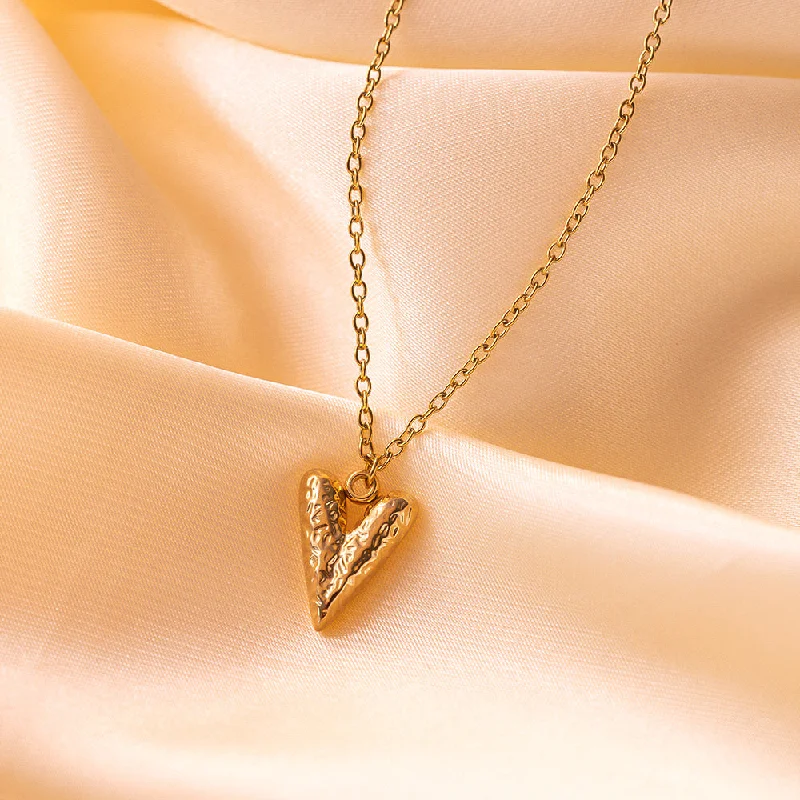 Gold Heart Necklace