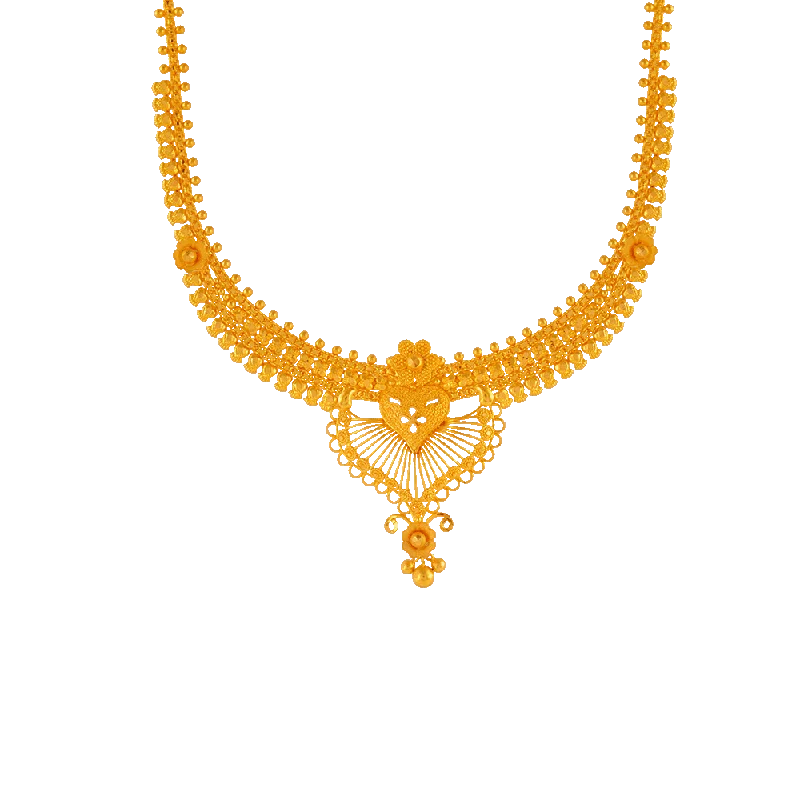 necklaces for fashion lovers -P.c. Chandra Jewellers 22KT Yellow Gold Necklace For Women