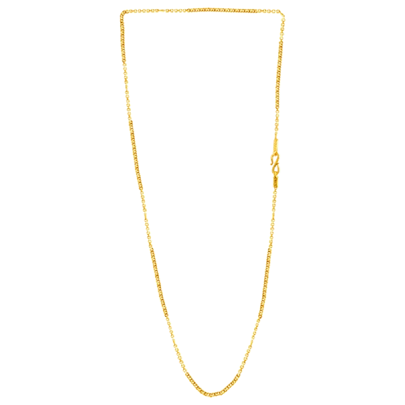 necklaces for women gold elegance -22KT Yellow Gold Chain For Women