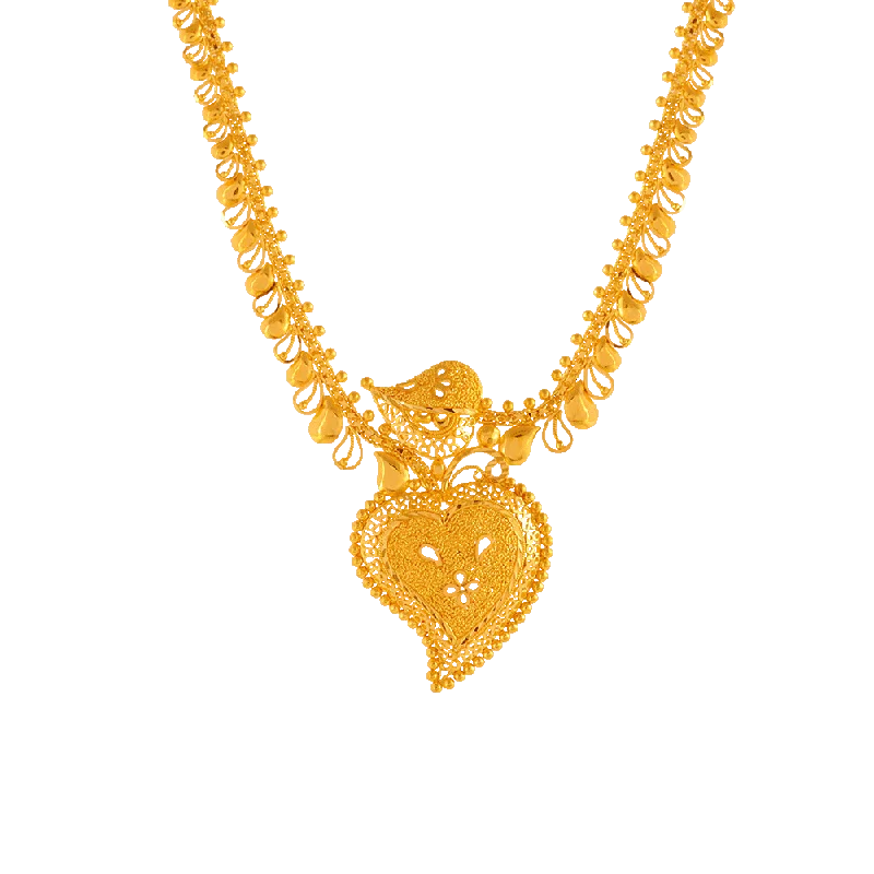 necklaces for young women -P.c. Chandra Jewellers 22KT Yellow Gold Necklace For Women