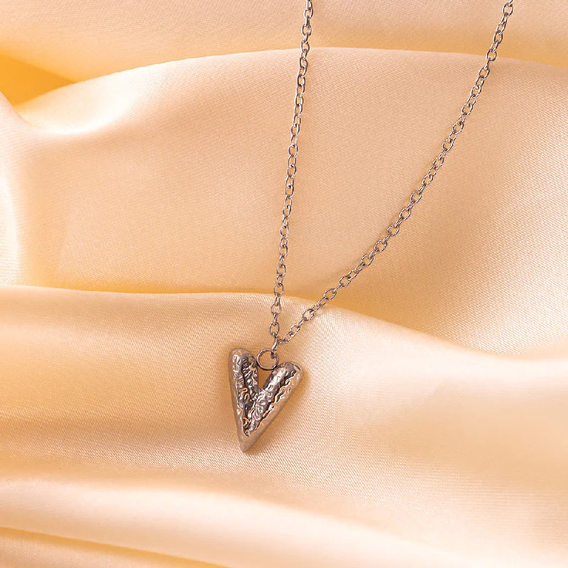 Silver Heart Necklace