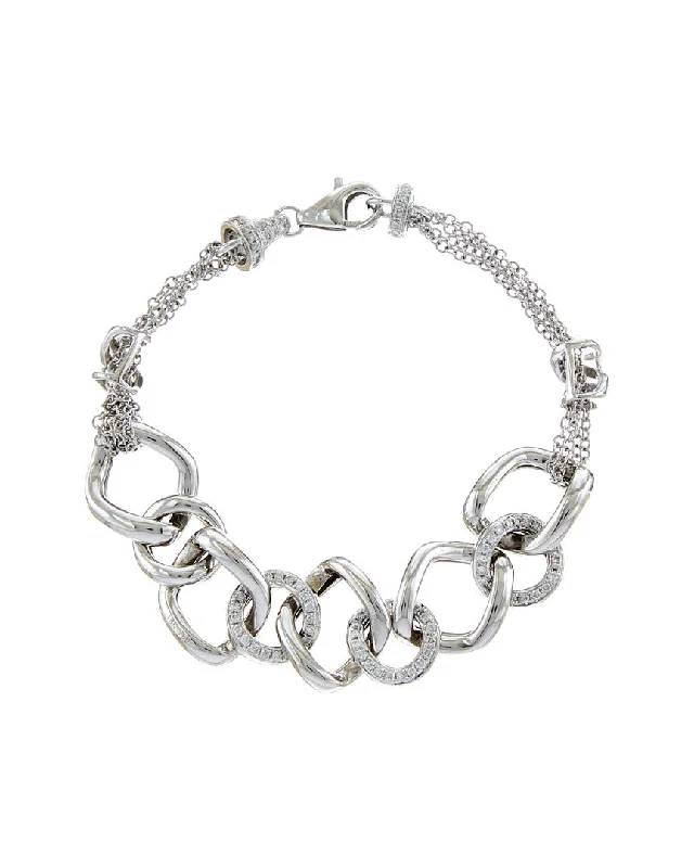 Modern charm bracelets for ladies -Diana M. Diamond Bracelet