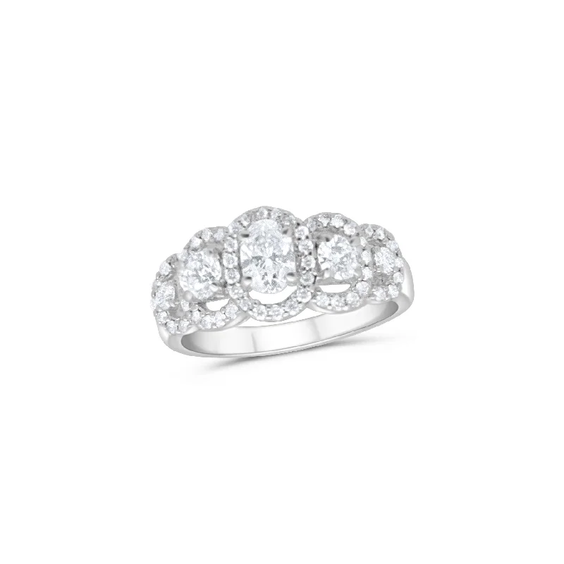 ladies rings hypoallergenic material -Wedding Ring  (1.2-ct.-tw.) -01949