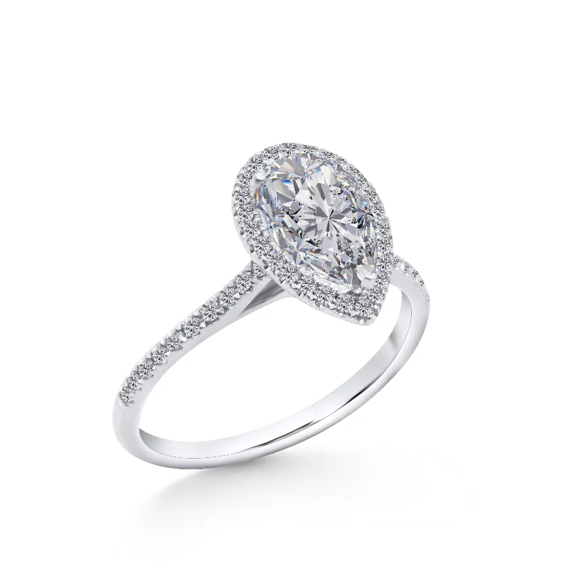 ladies rings for special occasions -Engagement Ring - C6106X