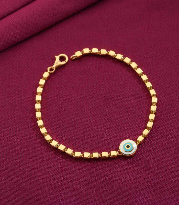 Modern layered bracelets for women -Evil Eye Beads Bracelet