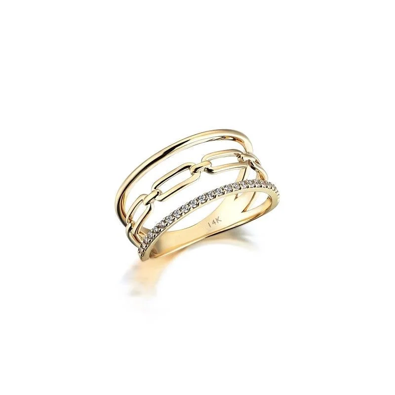 ladies rings with arrow design -Elle Ring