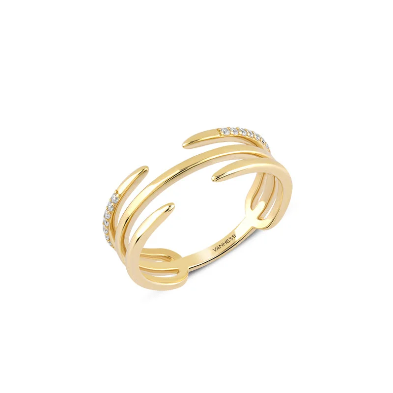 ladies rings for casual wear -Endless Ring