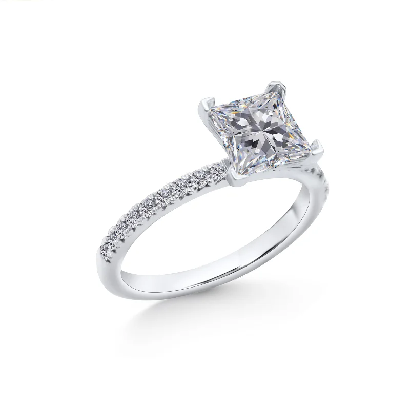 ladies rings budget friendly luxury -Engagement Ring - C6098X