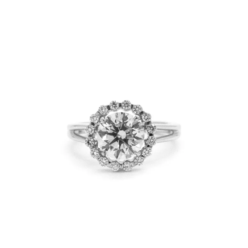 ladies rings for fashion lovers -Engagement Ring-C6102X